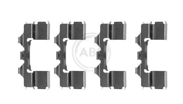 A.B.S. 1104Q - Zubehörsatz, Scheibenbremsbelag