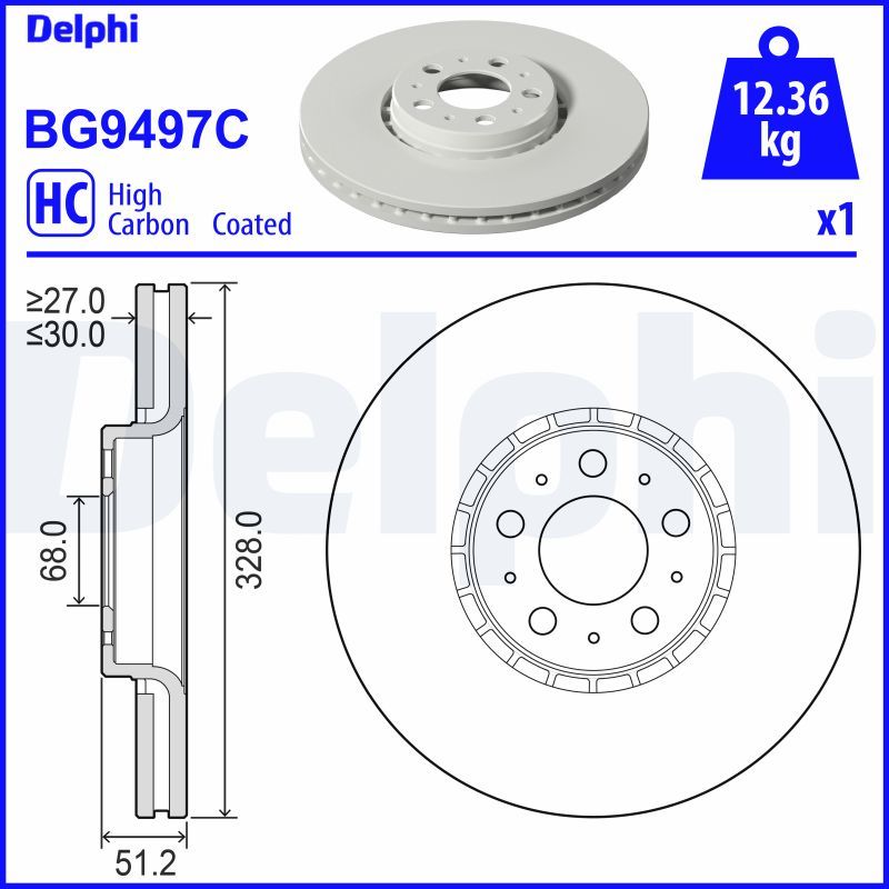 Brake Disc BG9497C