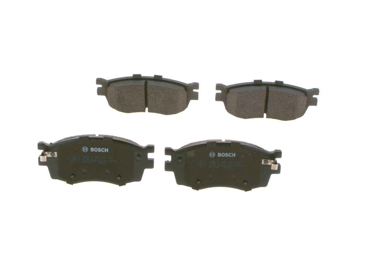 Brake Pad Set, disc brake 0 986 494 139