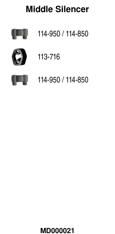 Mittelschalld&auml;mpfer