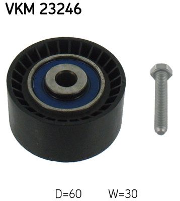 Deflection Pulley/Guide Pulley, timing belt VKM 23246