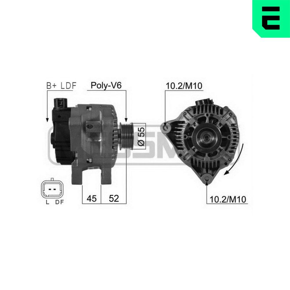 INTER. PRECHAUFFAGE DIESEL  CONDITIONNé PAR 1 PIèCE