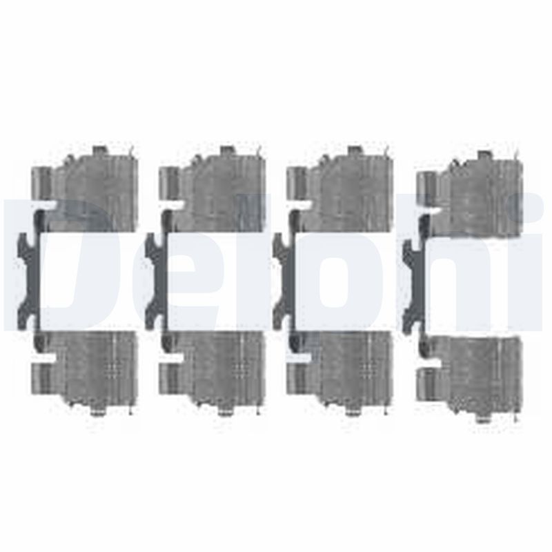 DELPHI LX0476 - Zubeh&ouml;rsatz, Scheibenbremsbelag