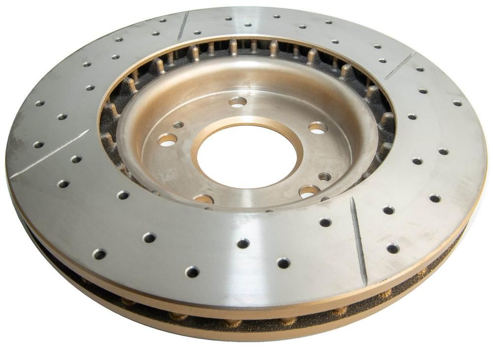 Street Gold Cross-drill/slotted KP [ Mitsubishi 380 05-> F ] - TecDoc 2