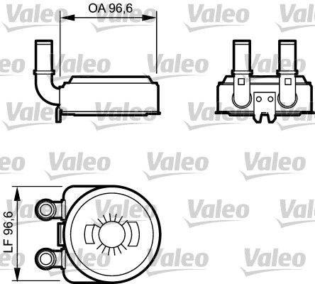 RAD HUI PSA 307, PARTNER, BERLINGO,  9900