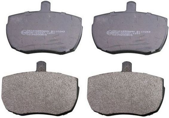 Brake Pad Set, disc brake B110243