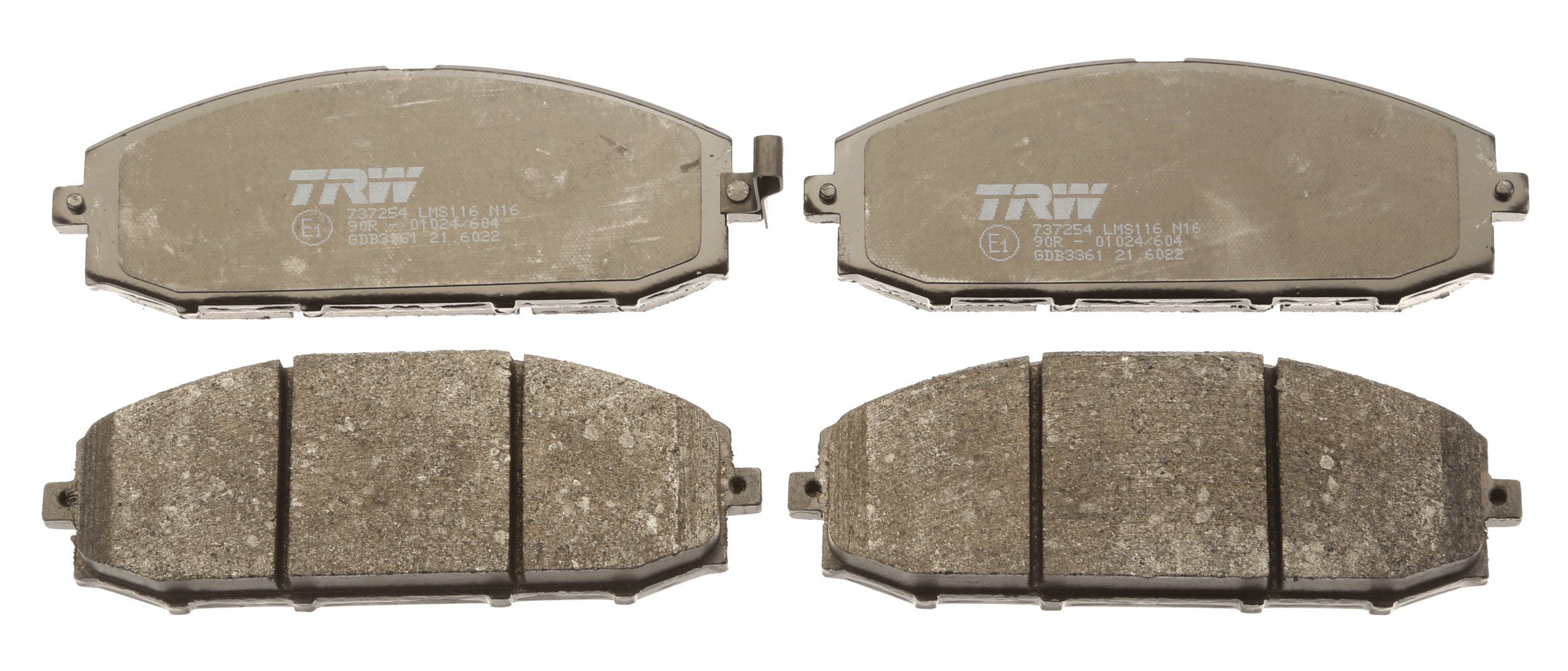 TRW DISC BRAKE PADS - TecDoc 2