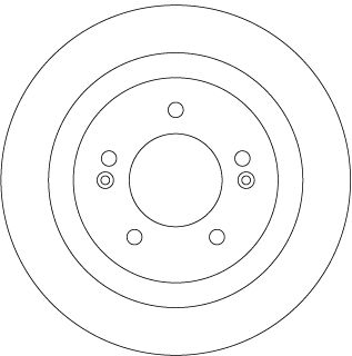 TRW BRAKE DISC - TWIN PACK - TecDoc Only