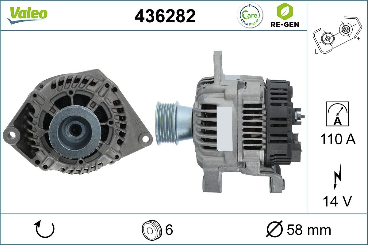 VALEO 436282 - Generator
