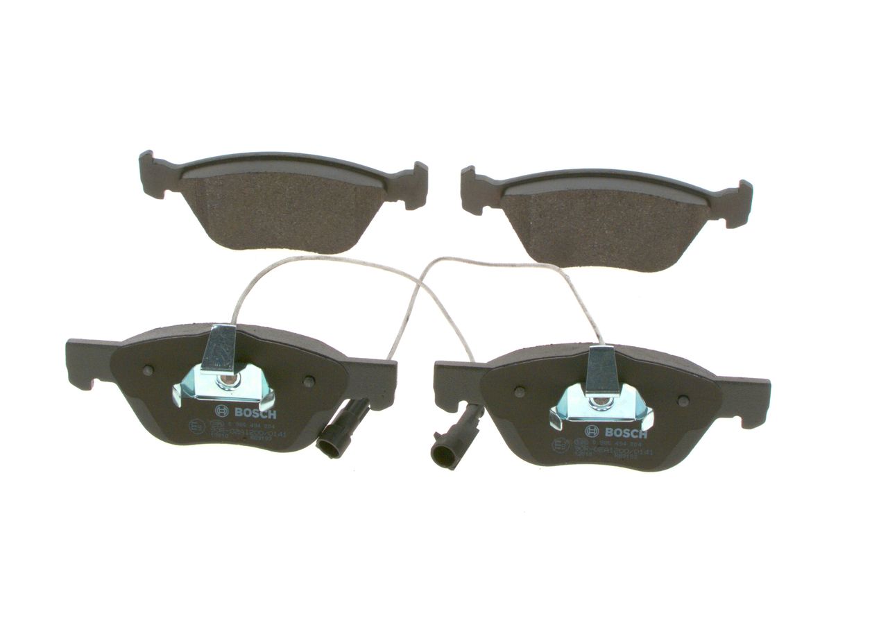 Brake Pad Set, disc brake 0 986 494 004