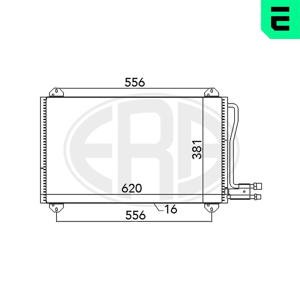 Kondensator, Klimaanlage