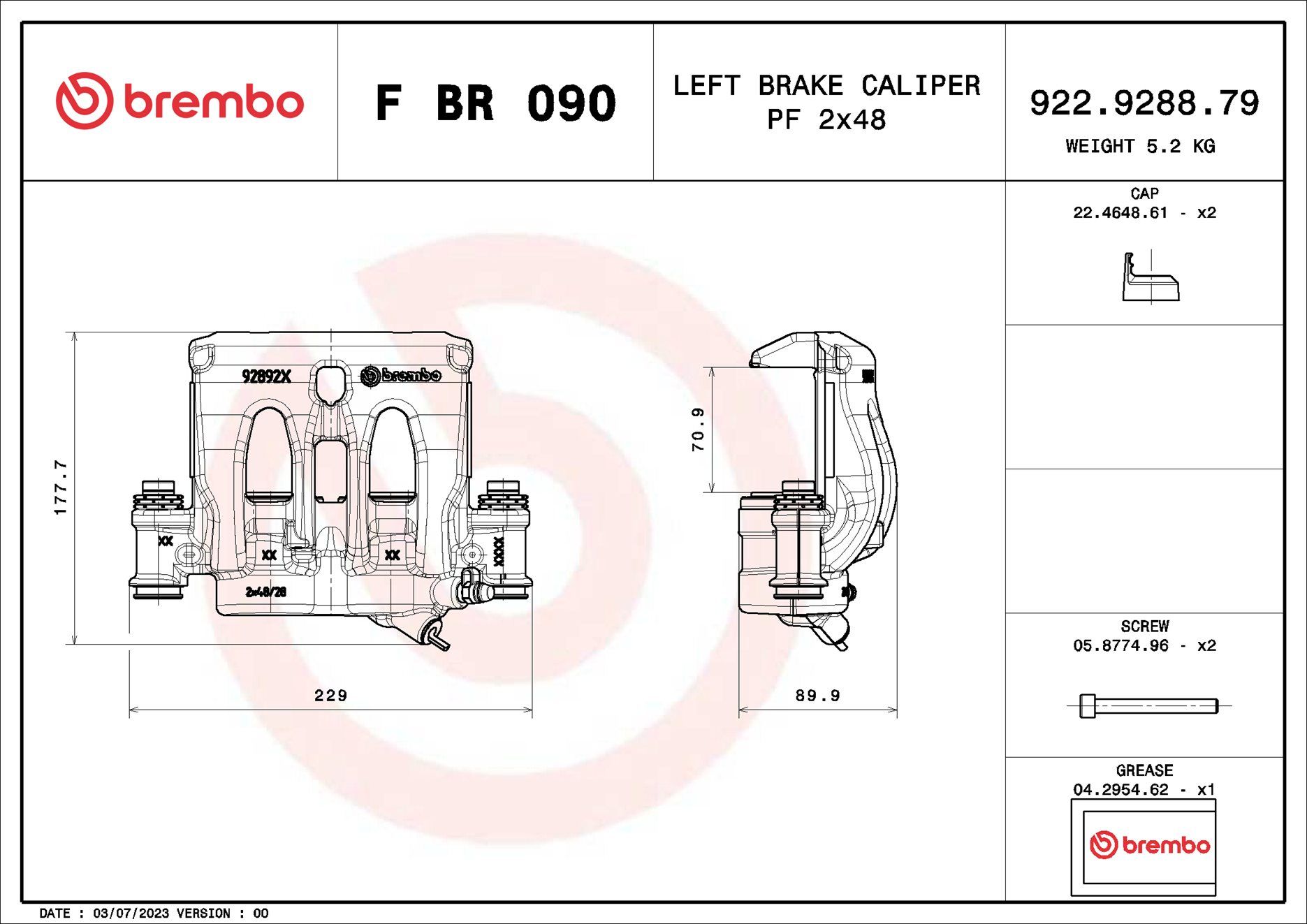 Bremssattel Bremssattel