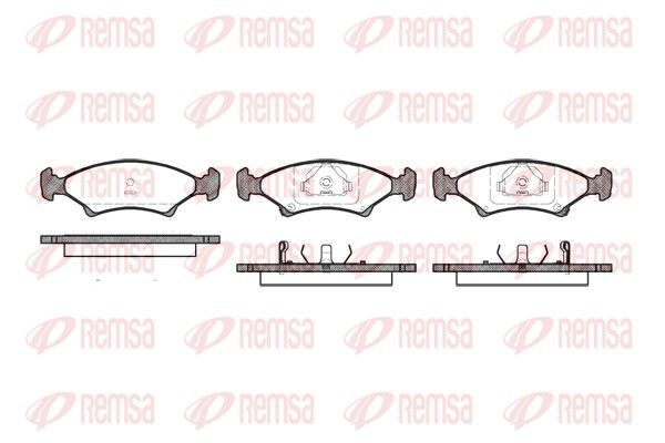 Premium Front Brake Pad Set Premium Front Brake Pad Set