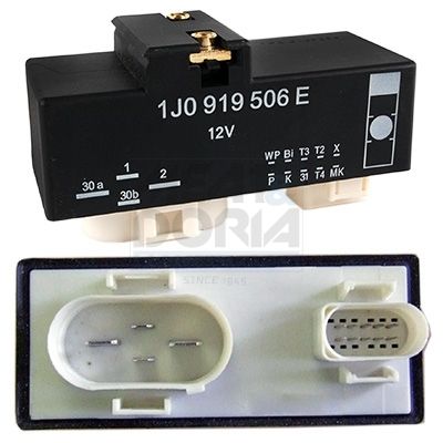 Relais, Kühlerlüfternachlauf