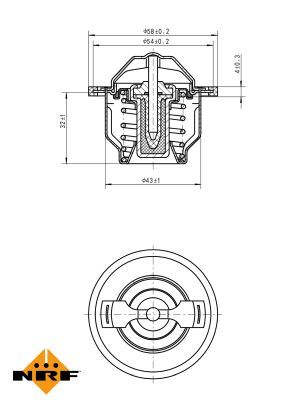 Thermostat, K&uuml;hlmittel
