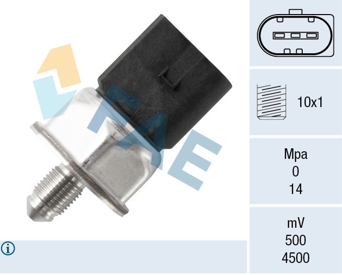 Sensor, Kraftstoffdruck
