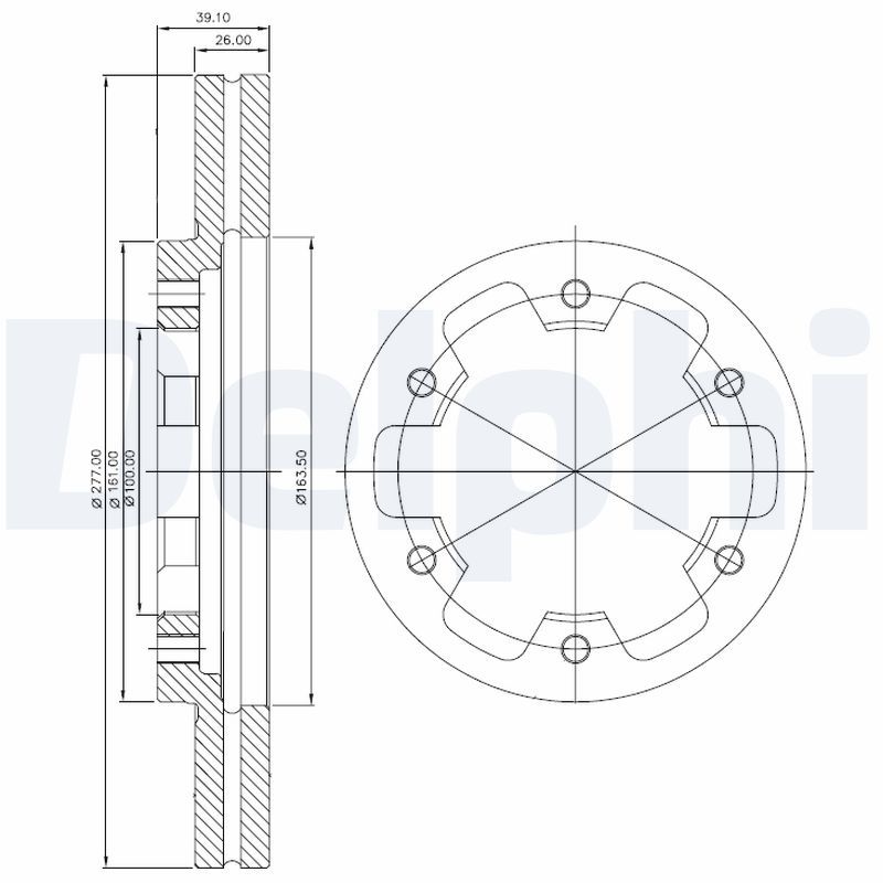 Brake Disc BG3422