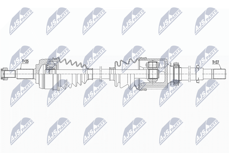 NTY NPW-RE-163 Antriebswelle