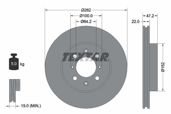 Brake Disc 92070600