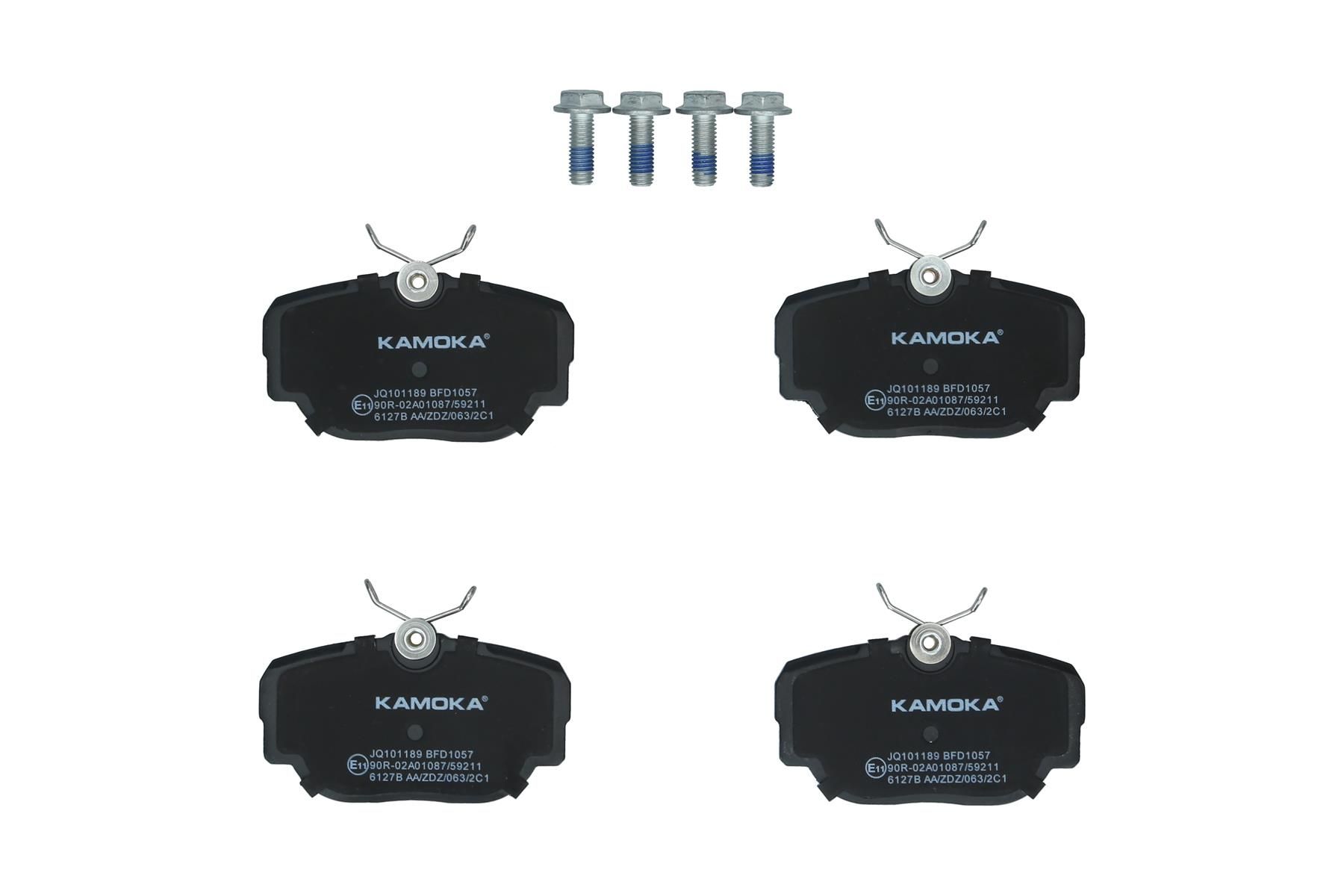 Bremsbelagsatz, Scheibenbremse