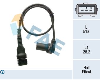 Sensor, camshaft position 79454