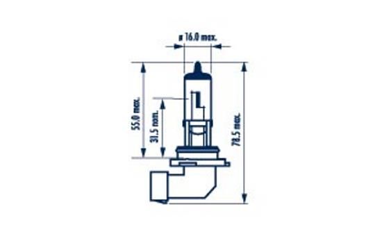 Glühlampe, Fernscheinwerfer Glühlampe, Fernscheinwerfer