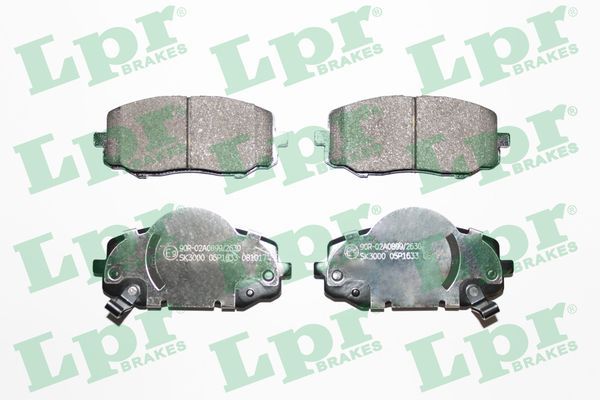 Brake Pad Set, disc brake 05P1633