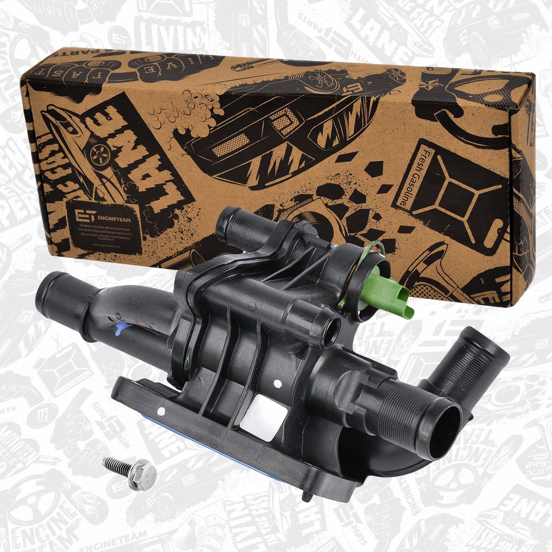 Thermostat, Kühlmittel