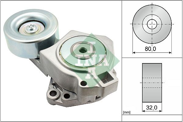 Schaeffler INA 534 0468 10 Belt Tensioner, V-ribbed belt