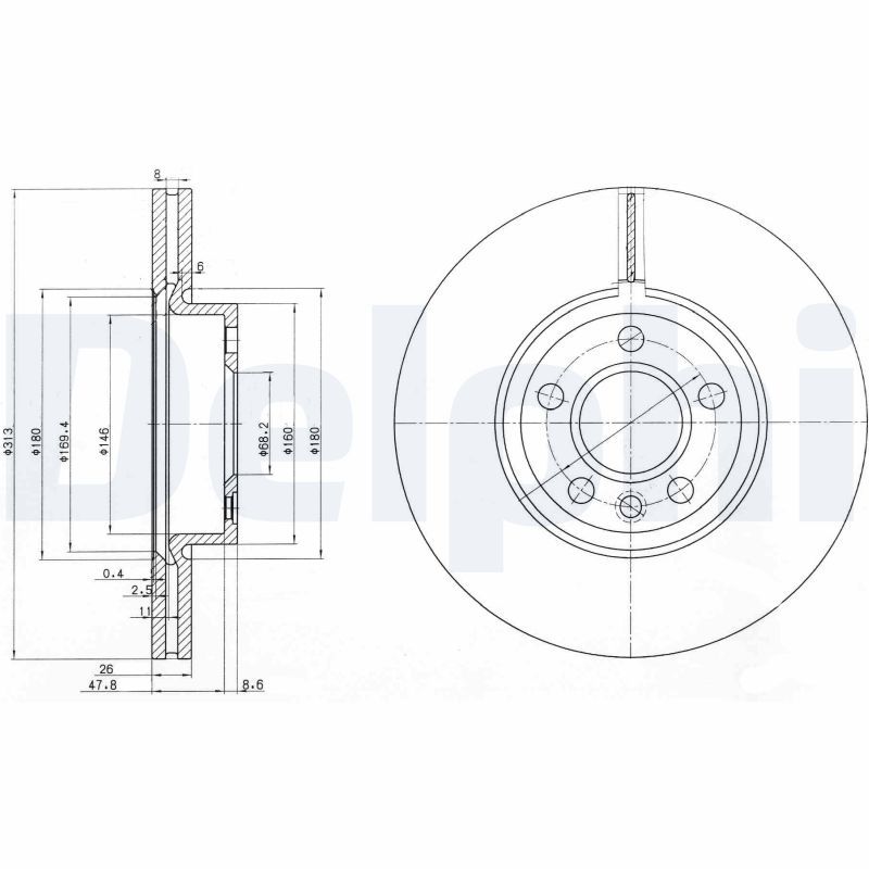 Brake Disc BG3719