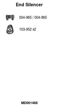 Endschalld&auml;mpfer