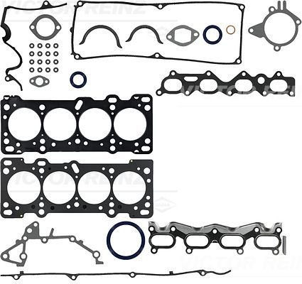 Juego completo de empaques, motor