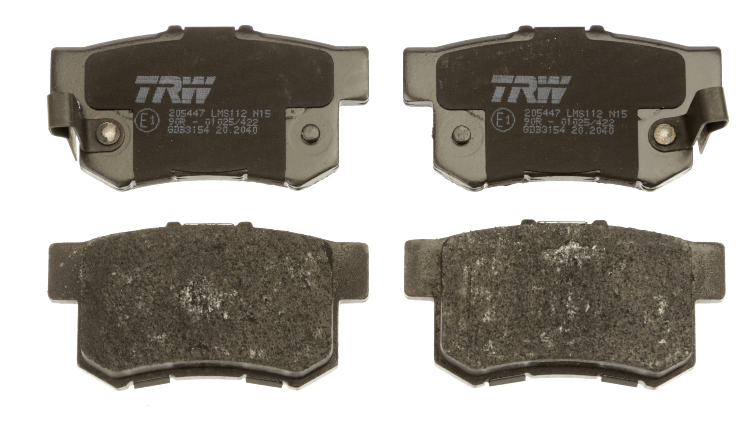 TRW DISC BRAKE PADS - TecDoc 2
