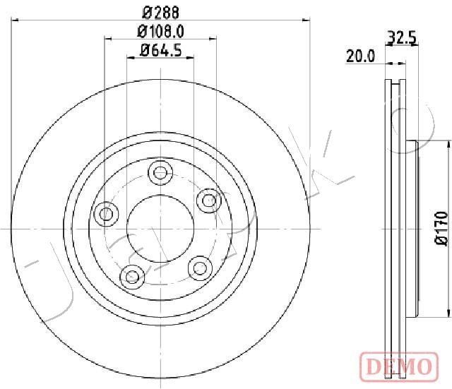 Brake Disc 610315C