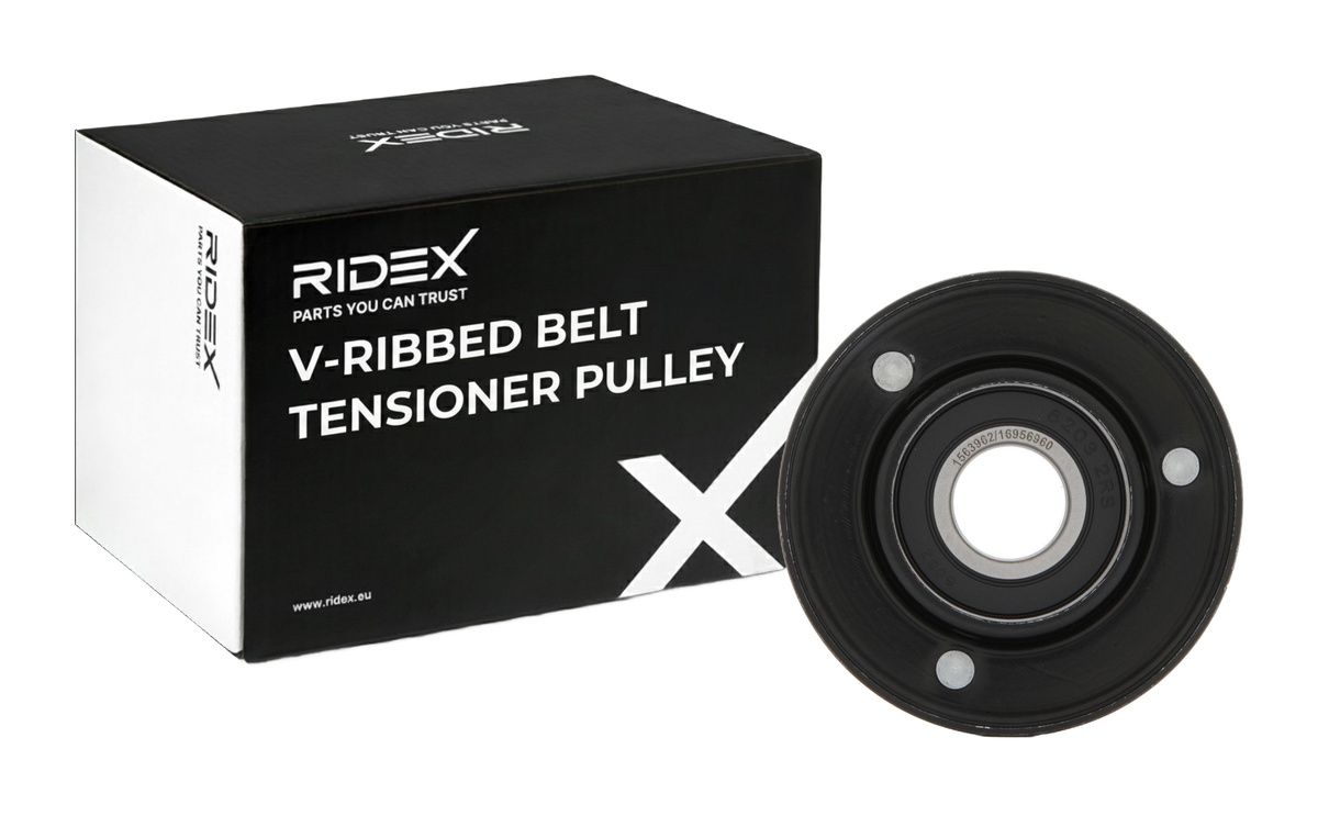 Geleide rol/omdraairol, Poly V-riem