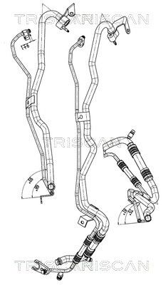 TRISCAN 9010 29119 - Hochdruck-/Niederdruckleitung, Klimaanlage