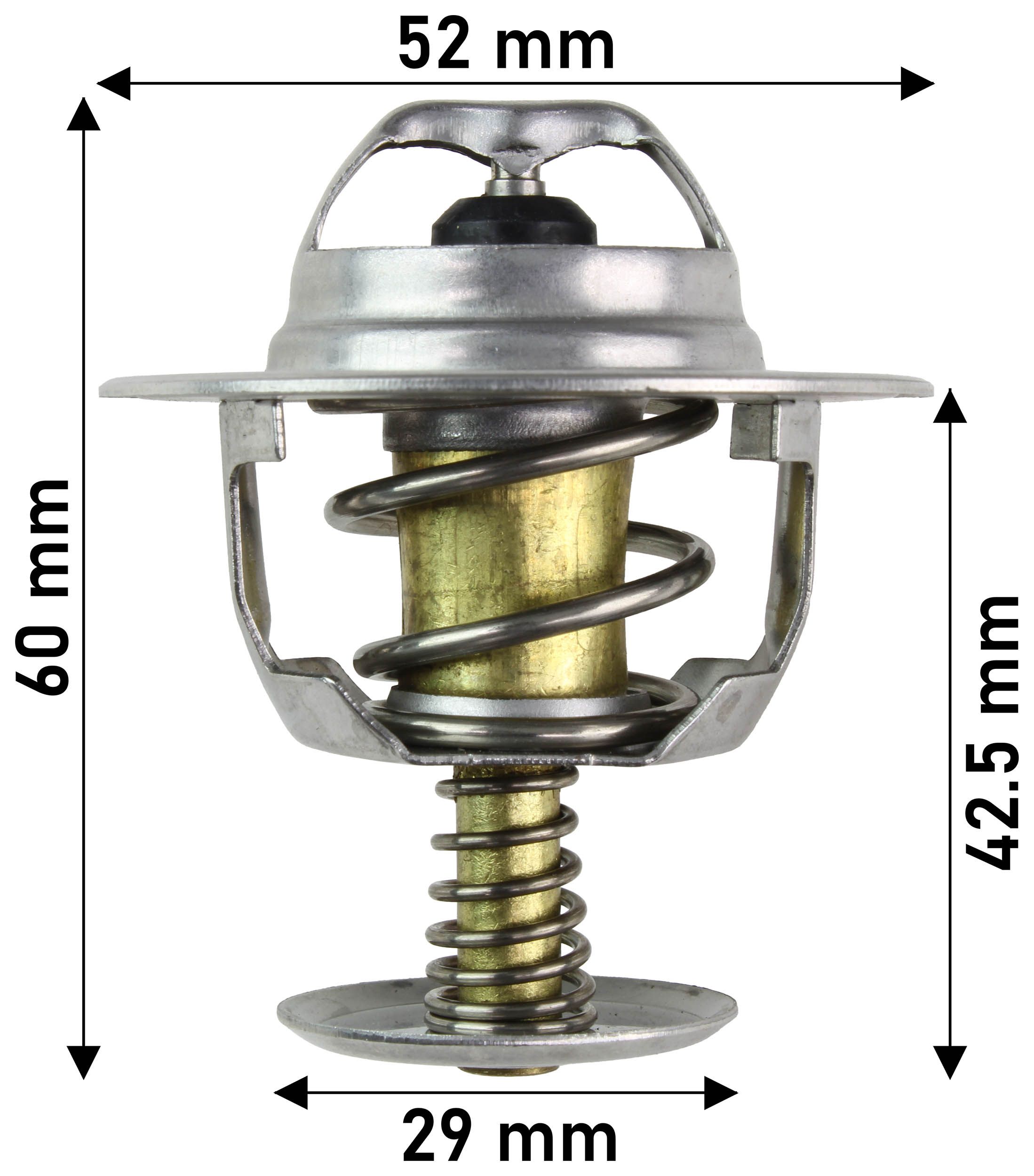 THERMOSTAT 52MM DIA 82C MULTIPLE APPLICATIONS - TecDoc Only