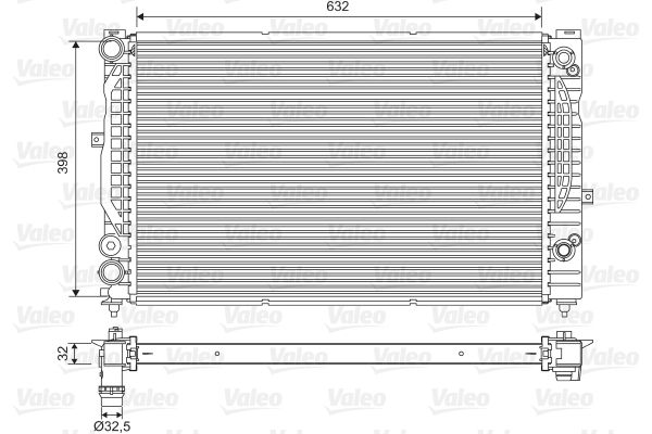 RAD MOT AUDI A6  9900