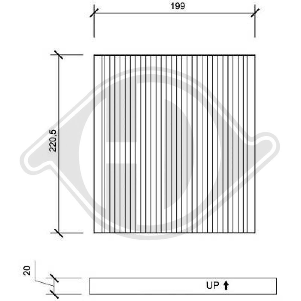 Filter, Innenraumluft