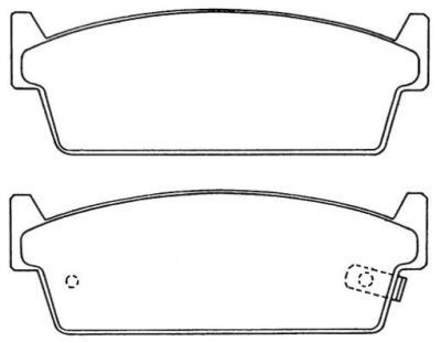 Juego de balatas de freno