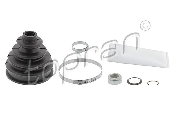 Faltenbalgsatz, Antriebswelle