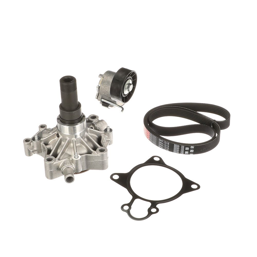 vandens siurblys + V formos rumbuotas diržas, komplektas