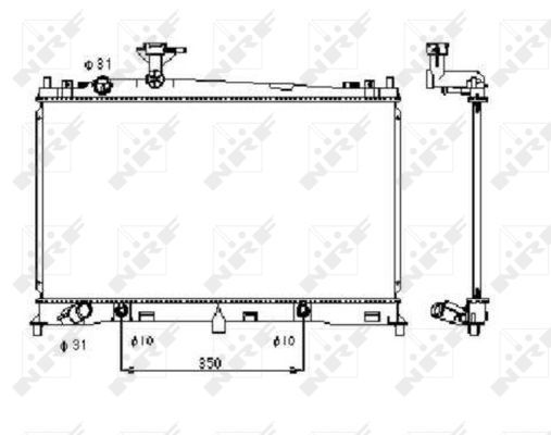 D EL CH A PEI POUR TOYOTA AVENSIS-LIFTBACK-SW 09-9  5901