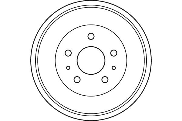 TRW BRAKE DRUM - TecDoc 2