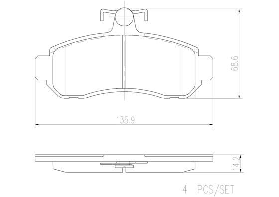 MITSUBISHI MAGNA 96-00 (FRT) - TecDoc 1