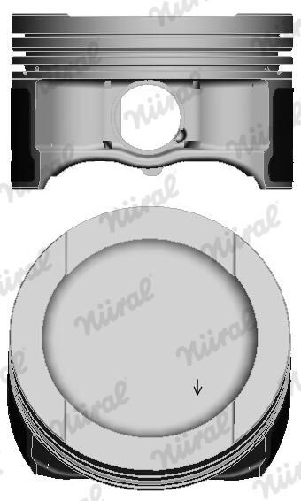 N&Uuml;RAL 87-148300-00 - Kolben