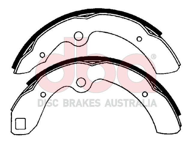 Street Series Brake Shoes [Nissan 240Z/260Z 228.6mm] - TecDoc Only