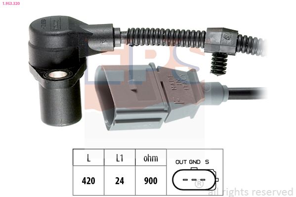 Sensor, crankshaft pulse 1.953.320