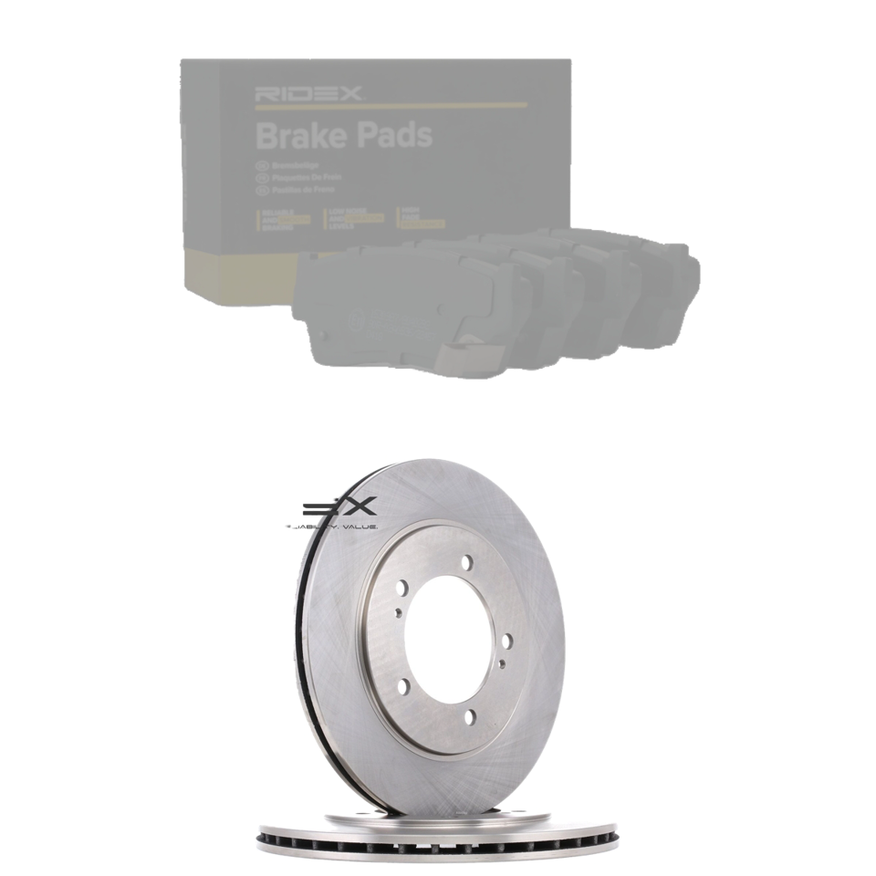 Remmenset, remschijf