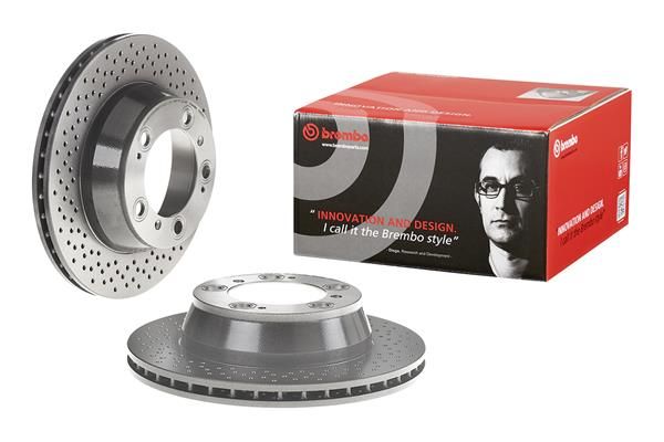 PORSCHE 911 CARRERA 996 98-04 (RR) *X/Drilled - TecDoc 2